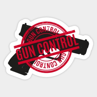 Protest - Gun Control Sticker